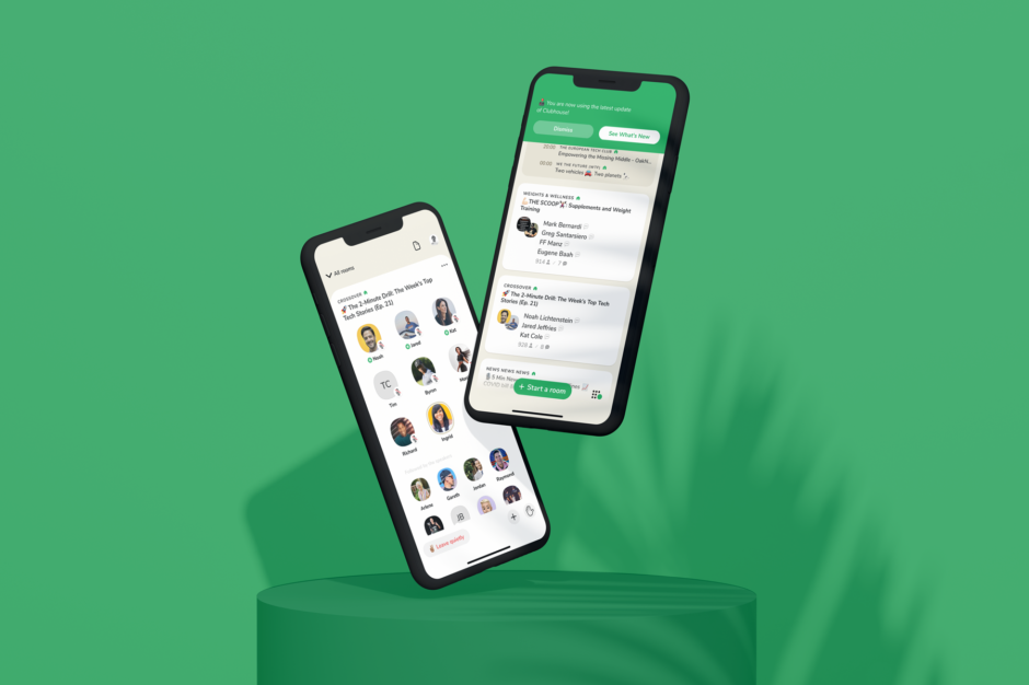 Clubhouse app Die Clubhouse App auf iPhones