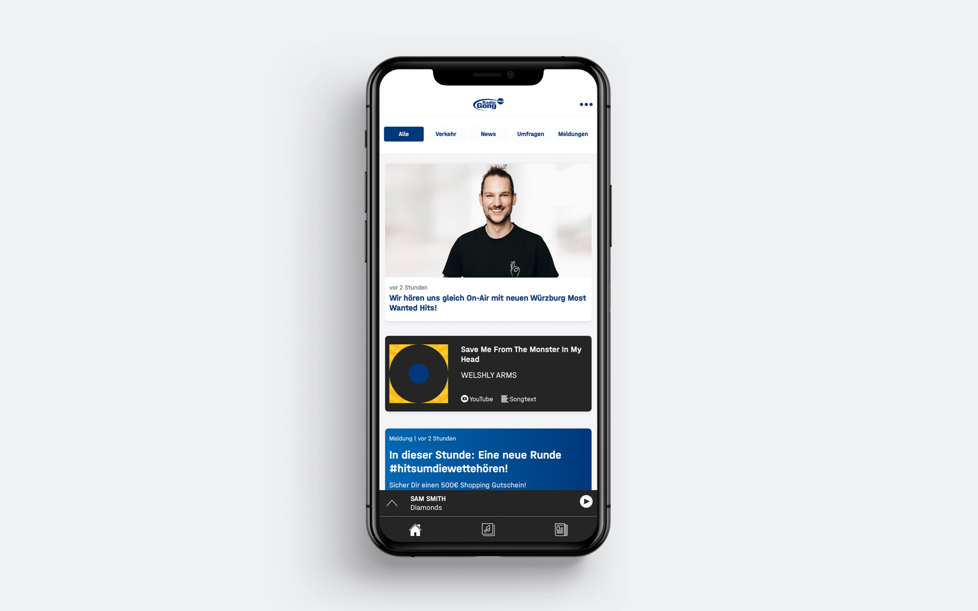 Radio gong wuerzburg app timeline Die Timeline der Radio Gong App