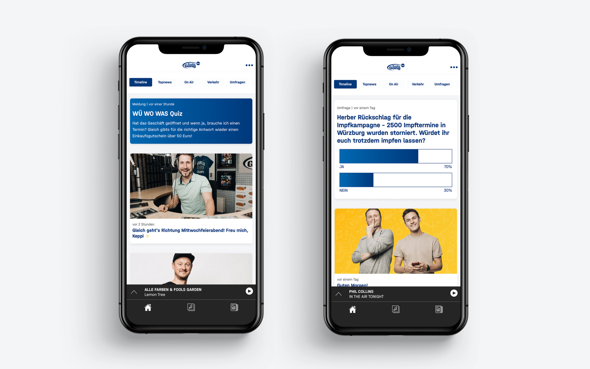 Radio gong wuerzburg app voting und moderatorenupdates Radio Gong App Votingfunktion und Moderatorenupdates